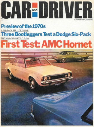 CAR & DRIVER 1969 SEPT - SUPER BEE, 427 VETTE, OPEL GT